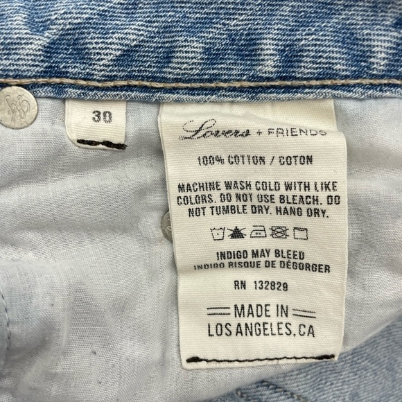 Lovers + Friends Distressed Ezra Boyfriend Jeans Size 30 O159 - Picture 10 of 11